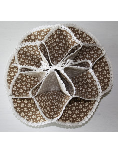 Panière en tissu vintage