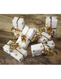 Petits cadeaux beige or