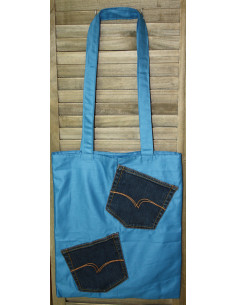 Tot bag poches en jean