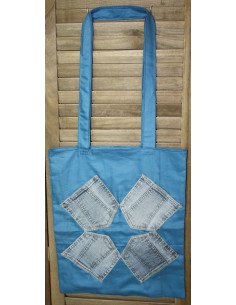 Tot bag poches en jean