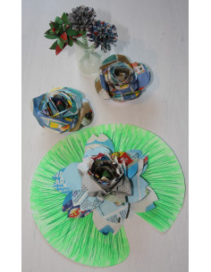 FLEURS DECO EN PAPIER